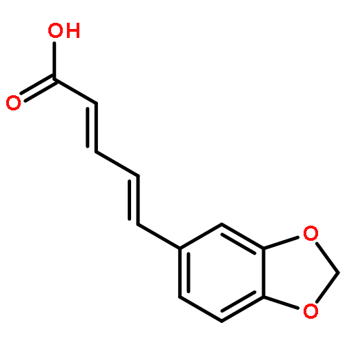 5-(3,4-METHYLENEDIOXYPHENYL)-2,4-PENTADIENOIC ACID