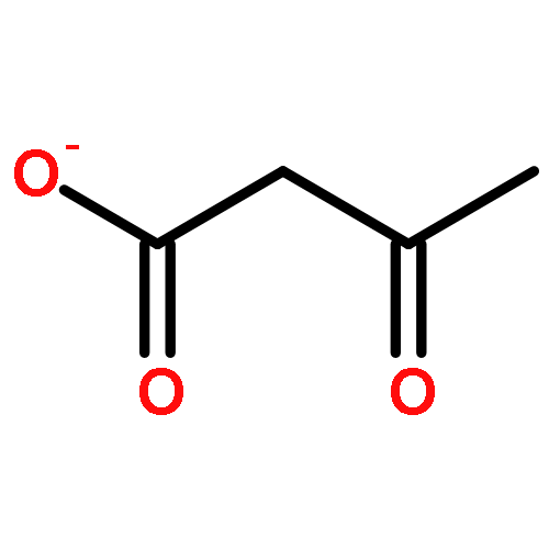 Butanoic acid, 3-oxo-,ion(1-)