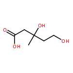 Pentanoic acid,3,5-dihydroxy-3-methyl-