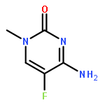 2(1H)-Pyrimidinone,4-amino-5-fluoro-1-methyl-