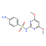 4-AMINO-N-(4,6-DIMETHOXYPYRIMIDIN-2-YL)BENZENESULFONAMIDE