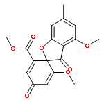 methyl 4,6'-dimethoxy-6-methyl-3,4'-dioxo-3H-spiro[1-benzofuran-2,1'-cyclohexa[2,5]diene]-2'-carboxylate