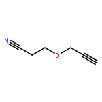 Propanenitrile,3-(2-propyn-1-yloxy)-