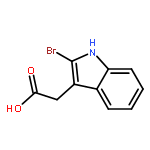 2-(2-Bromo-1H-indol-3-yl)acetic acid