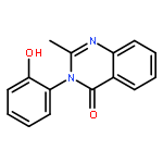 4(3H)-Quinazolinone, 3-(2-hydroxyphenyl)-2-methyl-