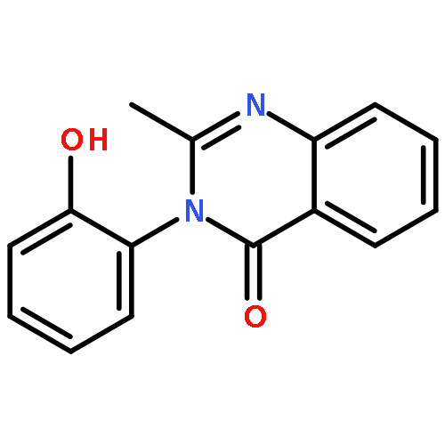 4(3H)-Quinazolinone, 3-(2-hydroxyphenyl)-2-methyl-