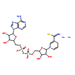 disodium,[[(3S,4R,5R)-5-(6-aminopurin-9-yl)-3,4-dihydroxy-tetrahy drofuran-2-yl]methoxy-oxido-phosphoryl] [(2R,3S,4R,5R)-5-(3-carba mothioyl-4H-pyridin-1-yl)-3,4-dihydroxy-tetrahydrofuran-2-yl]meth yl phosphate