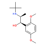 Benzenemethanol, a-[(1R)-1-[(1,1-dimethylethyl)amino]ethyl]-2,5-dimethoxy-,(aS)-rel-