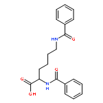 2,6-dibenzamidohexanoic Acid