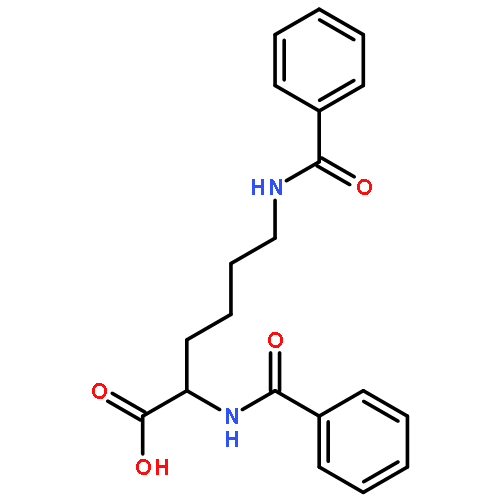 2,6-dibenzamidohexanoic Acid