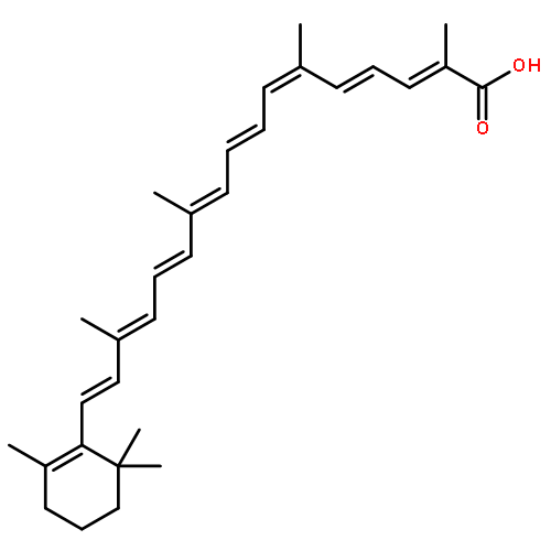 2,4,6,8,10,12,14,16-Heptadecaoctaenoicacid, 2,6,11,15-tetramethyl-17-(2,6,6-trimethyl-1-cyclohexen-1-yl)-,(2E,4E,6E,8E,10E,12E,14E,16E)-