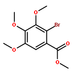 BENZOIC ACID, 2-BROMO-3,4,5-TRIMETHOXY-, METHYL ESTER