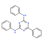 1,3,5-TRIAZINE-2,4-DIAMINE, N,N',6-TRIPHENYL-