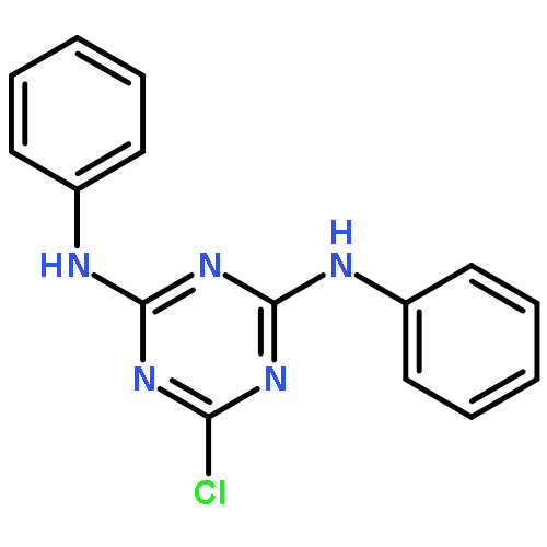 6-Chloro-N2,N4-diphenyl-1,3,5-triazine-2,4-diamine