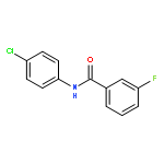 Benzamide, N-(4-chlorophenyl)-3-fluoro-