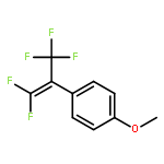 Benzene, 1-[2,2-difluoro-1-(trifluoromethyl)ethenyl]-4-methoxy-