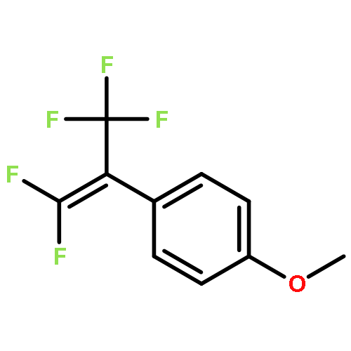 Benzene, 1-[2,2-difluoro-1-(trifluoromethyl)ethenyl]-4-methoxy-