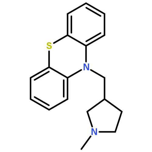 10H-Phenothiazine,10-[(1-methyl-3-pyrrolidinyl)methyl]-