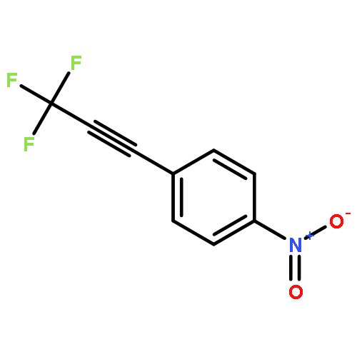 Benzene, 1-nitro-4-(3,3,3-trifluoro-1-propynyl)-