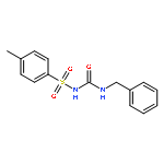 Benzenesulfonamide, 4-methyl-N-[[(phenylmethyl)amino]carbonyl]-