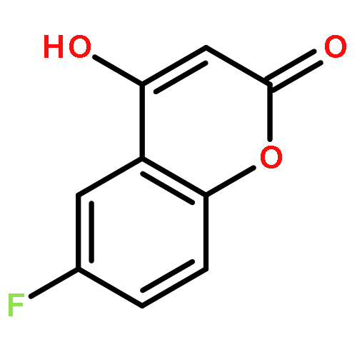 2H-1-Benzopyran-2-one,6-fluoro-4-hydroxy-