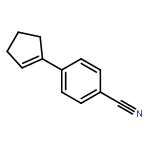 Benzonitrile, 4-(1-cyclopenten-1-yl)-