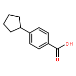 Benzoic acid, 4-cyclopentyl-