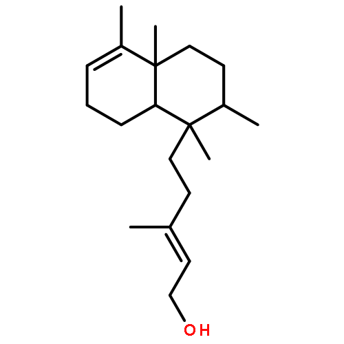 (E)-5-[(1S,2R,4aR,8aS)-1,2,4a,5-tetramethyl-2,3,4,7,8,8a-hexahydronaphthalen-1-yl]-3-methyl-pent-2-en-1-ol