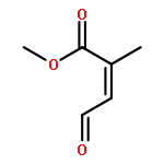 2-Butenoic acid, 2-methyl-4-oxo-, methyl ester, (2E)-