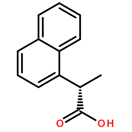 1-Naphthaleneacetic acid, a-methyl-, (S)-