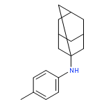 Tricyclo[3.3.1.13,7]decan-1-amine, N-(4-methylphenyl)-