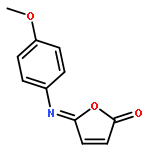 2(5H)-Furanone,5-[(4-methoxyphenyl)imino]-