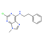 9H-Purin-6-amine, 2-chloro-9-methyl-N-(2-phenylethyl)-