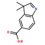 3H-Indole-5-carboxylic acid, 3,3-dimethyl-