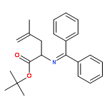 4-Pentenoic acid, 2-[(diphenylmethylene)amino]-4-methyl-,1,1-dimethylethyl ester, (2S)-