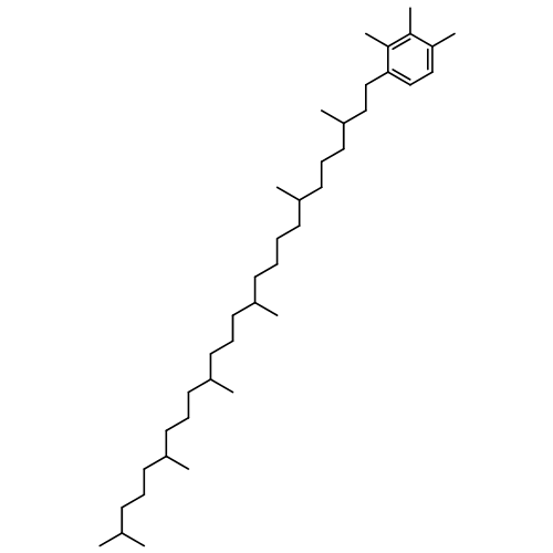 Benzene, 1-(3,7,12,16,20,24-hexamethylpentacosyl)-2,3,4-trimethyl-