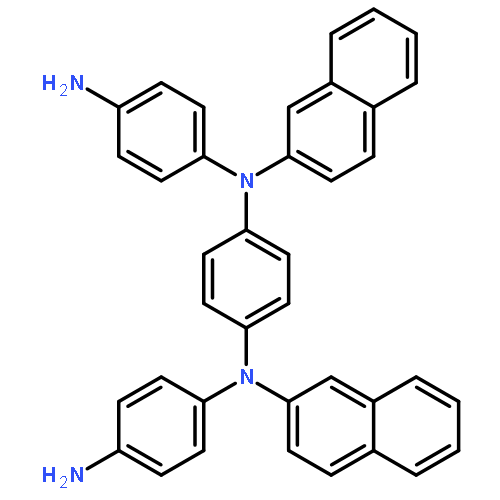 1,4-Benzenediamine, N,N'-bis(4-aminophenyl)-N,N'-di-2-naphthalenyl-