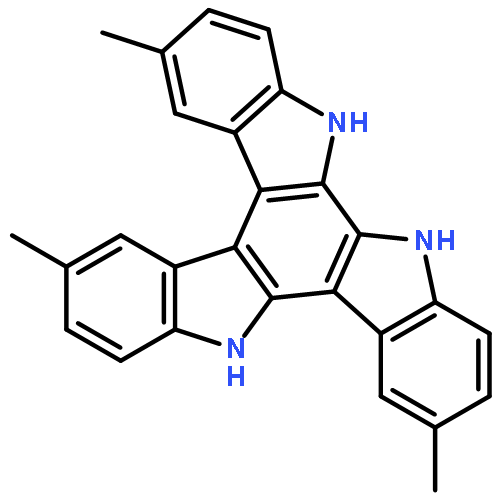 5H-Diindolo[2,3-a:2',3'-c]carbazole, 6,11-dihydro-2,9,14-trimethyl-