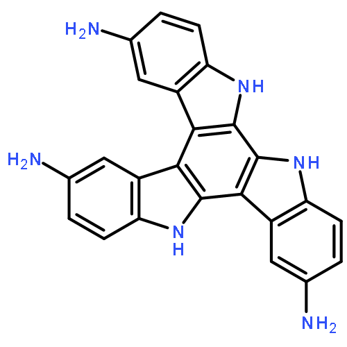 5H-Diindolo[2,3-a:2',3'-c]carbazole-2,9,14-triamine, 6,11-dihydro-