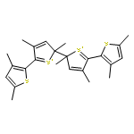 2,2'-Bi-2H-thiolium, 5,5'-bis(3,5-dimethyl-2-thienyl)-2,2',4,4'-tetramethyl-