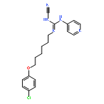 2-[6-(4-chlorophenoxy)hexyl]-1-cyano-3-pyridin-4-ylguanidine