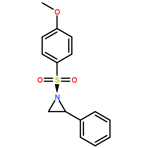 Aziridine, 1-[(4-methoxyphenyl)sulfonyl]-2-phenyl-, (R)-