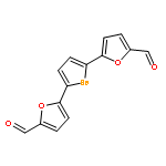 2-Furancarboxaldehyde, 5,5'-(2,5-selenophenediyl)bis-