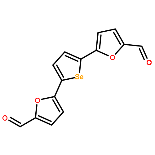 2-Furancarboxaldehyde, 5,5'-(2,5-selenophenediyl)bis-