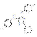 4H-Imidazol-5-amine,N-(4-methylphenyl)-4-[(4-methylphenyl)imino]-2-phenyl-