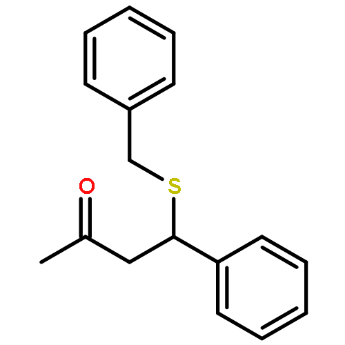 2-Butanone, 4-phenyl-4-[(phenylmethyl)thio]-