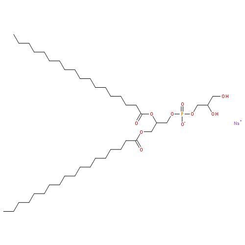  sodium [(2R)-2,3-bis(1-oxooctadecoxy)propyl] 2,3-dihydroxypropyl phosphate