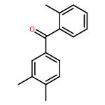 (3,4-DIMETHYLPHENYL)-(2-METHYLPHENYL)METHANONE 