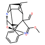 2H,12H-6,12a-Epoxy-2,7a-methanoindolo[2,3-a]quinolizine-14-carboxylicacid, 3-ethylidene-14-formyl-1,3,4,6,7,12b-hexahydro-, methyl ester,(2S,3E,6S,7aS,12aR,12bS,14R)-