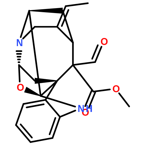 2H,12H-6,12a-Epoxy-2,7a-methanoindolo[2,3-a]quinolizine-14-carboxylicacid, 3-ethylidene-14-formyl-1,3,4,6,7,12b-hexahydro-, methyl ester,(2S,3E,6S,7aS,12aR,12bS,14R)-